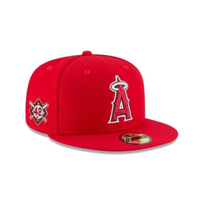 Los Angeles Angels Gorra | New Era MLB Jackie Robinson Day 59fifty Fitted Cap Mexico - Rojos